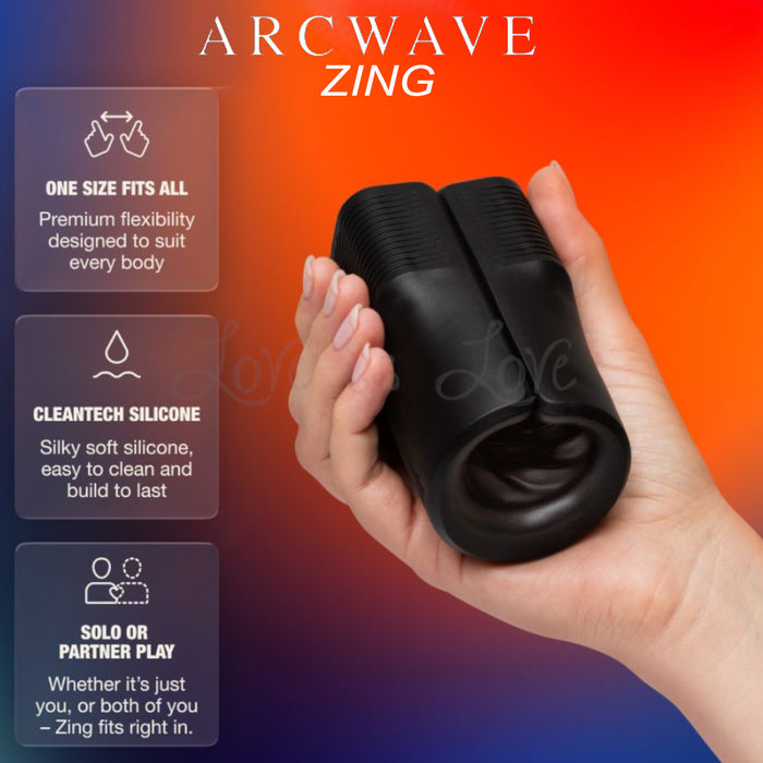 Arcwave Zing Dual Motors Vibrating Stroker
