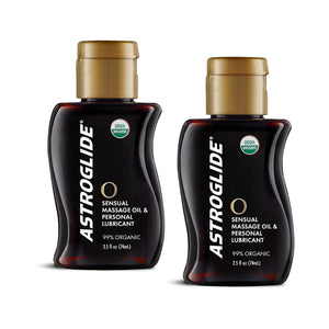 Astroglide O Sensual Massage Oil Lubricant 2.5 fl oz