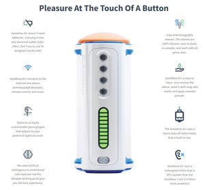 Autoblow AI+ Machine Automatic App-Controlled Masturbator Male Masturbators - Automatic Masturbators Buy in Singapore LoveisLove U4Ria