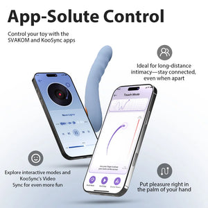 Svakom Ava Neo Interactive Thrusting Vibrator with App Control