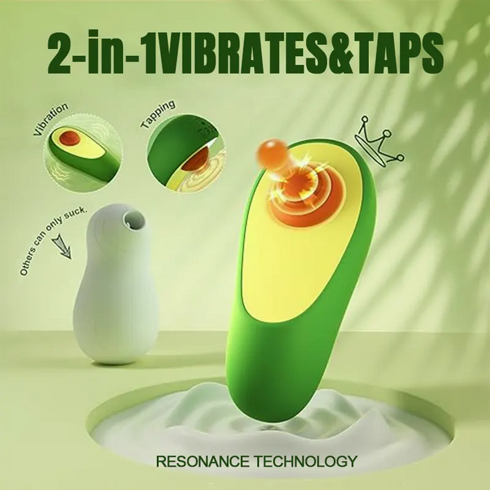 Avocado 2-in-1 Tapping Vibration Stimulator