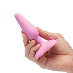 B-Vibe Beginner's Vibrating Silicone Butt Plug With Suction Base Buy in Singapore LoveisLove U4Ria 