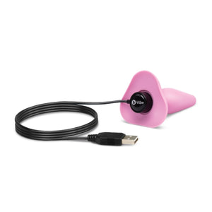 B-Vibe Beginner's Vibrating Silicone Butt Plug With Suction Base Buy in Singapore LoveisLove U4Ria 