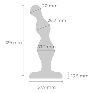 B-Vibe Stainless Steel Anal Beads Buy in Singapore LoveisLove U4Ria 