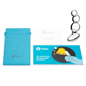 B-Vibe Stainless Steel Anal Beads Buy in Singapore LoveisLove U4Ria 