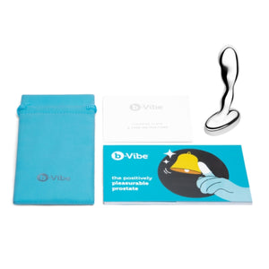B-Vibe Stainless Steel Prostate Plug Buy in Singapore LoveisLove U4Ria 