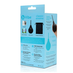 ​B-vibe Classic Enema Bulb Set Buy in Singapore LoveisLove U4Ria 