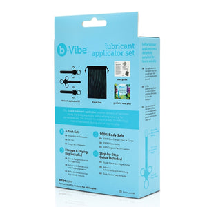 B-vibe Lubricant Applicator Set of 3-Pack Buy in Singapore LoveisLove U4Ria 
