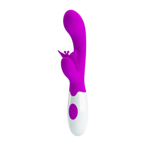 Pretty Love Butterfly Kiss Silicone Rabbit Vibrator Pink Vibrators - Rabbit Vibrators Buy Sex Toys in Singapore LoveisLove U4Ria