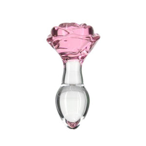 ​BMS Pillow Talk Rosy Glass Anal Plug Pink Buy in Singapore LoveisLove U4Ria 