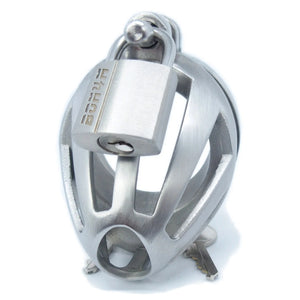 BON4Mirco Very Small Stainless Steel Chastity Cage