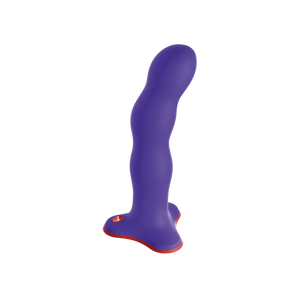 Fun Factory Bouncer Weighted Silicone Rumbling Dildo Sage Green or Flashy Purple Buy in Singapore LoveisLove U4Ria 