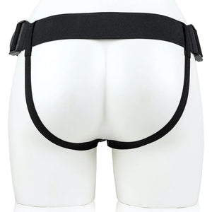 Shots RealRock Realistic Hollow Strap-On With Balls Black or Flesh 8 Inch 21 CM Buy in Singapore LoveisLove U4Ria 