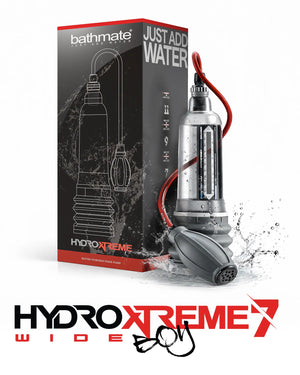 Bathmate HydroXtreme 7 Wide Body Hydropump System exterior retail box