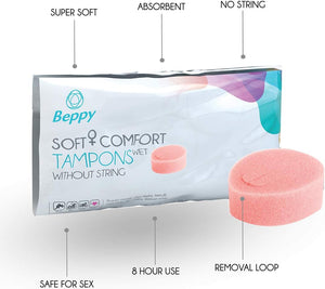 Beppy Soft Comfort Tampons WET without String 