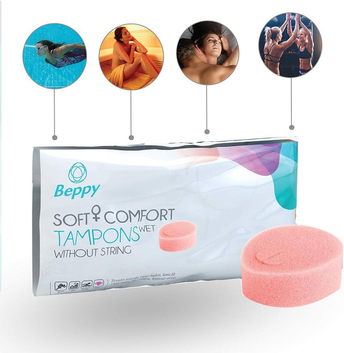 Beppy Soft Comfort Tampons WET without String (4pcs.)