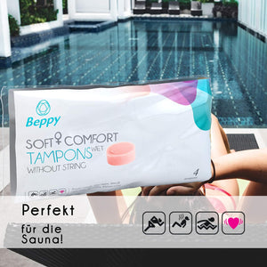 Beppy Soft Comfort Tampons WET without String (4pcs.)