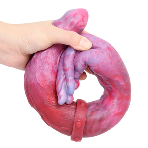 Big Knot and Fist Double Headed Extra Long Fantasy Silicone Dildo 16 Inch Dildos - Double Ended Dildos Buy Sex Toys in Singapore LoveisLove U4Ria