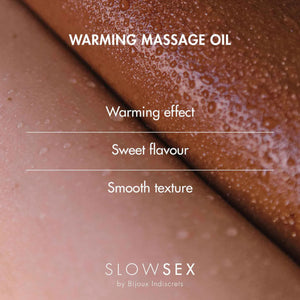 Bijoux Indiscrets Slow Sex Warming Massage Oil Buy in Singapore LoveisLove U4Ria 