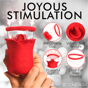 Bloomgasm Lily Lover Sucking & Vibrating Clitoral Stimulator Buy in Singapore LoveisLove U4Ria 