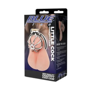 Blue Line Little Cock Chastity Cage Buy in Singapore LoveisLove U4Ria 