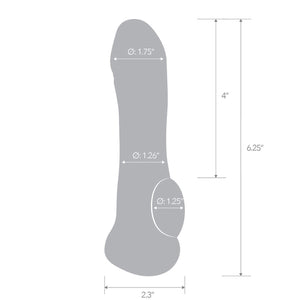 Blue Line Penis Enhancing Sleeve Extension 6.25 Inch Transparent Buy in Singapore LoveisLove U4Ria 