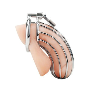Blueline C&B Prisoner Cock Cage Metal Chastity Device For Him - Chastity Devices Buy Sex Toys in Singapore LoveisLove U4Ria