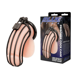 Blueline C&B Prisoner Cock Cage Metal Chastity Device For Him - Chastity Devices Buy Sex Toys in Singapore LoveisLove U4Ria