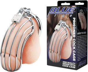 Blueline C&B Prisoner Cock Cage Metal Chastity Device For Him - Chastity Devices Buy Sex Toys in Singapore LoveisLove U4Ria