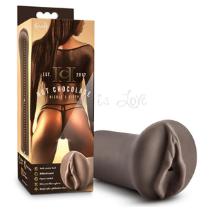 Blush Novelties Hot Chocolate Nicoles Vagina or Rear Stroker Chocolate Buy in Singapore LoveiLove U4Ria 