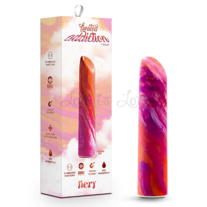 Blush Limited Addiction Fiery Power Vibe Coral 4-Inch Vibrator