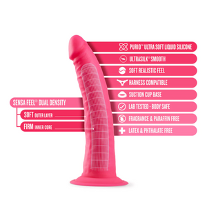 Blush Neo Elite Dual Density Cock Pink 6 Inch or 7.5 Inch loveislove love is love buy sex toys singapore u4ria