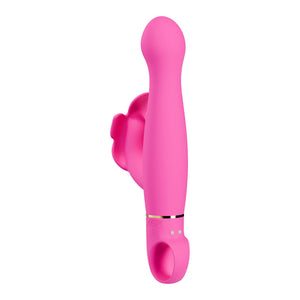 Blush Novelties Aria Naughty AF Rechargeable Silicone Rabbit Vibrator Vibrators - Rabbit Vibrators Buy Sex Toys in Singapore LoveisLove U4Ria