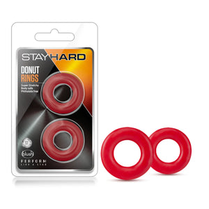 Blush Stay Hard Donut Rings (Pack Of 2 Pcs)