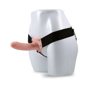 Blush Novelties Dr. Skin Hollow Strap On Vanilla 6 Inch or 7 Inch Buy in Singapore LoveisLove U4ria 