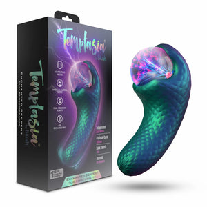 Blush Temptasia Enchanted Serpent Dual Ended Vibrator With Plasma Globe Vibrators - Clitoral Suction Buy Sex Toys in Singapore LoveisLove U4Ria