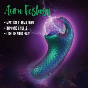 Blush Temptasia Enchanted Serpent Dual Ended Vibrator With Plasma Globe Vibrators - Clitoral Suction Buy Sex Toys in Singapore LoveisLove U4Ria