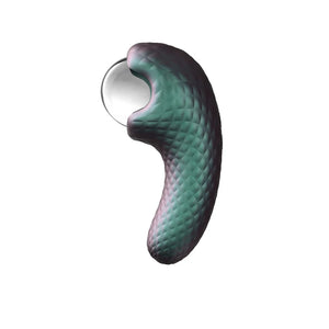 Blush Temptasia Enchanted Serpent Dual Ended Vibrator With Plasma Globe Vibrators - Clitoral Suction Buy Sex Toys in Singapore LoveisLove U4Ria