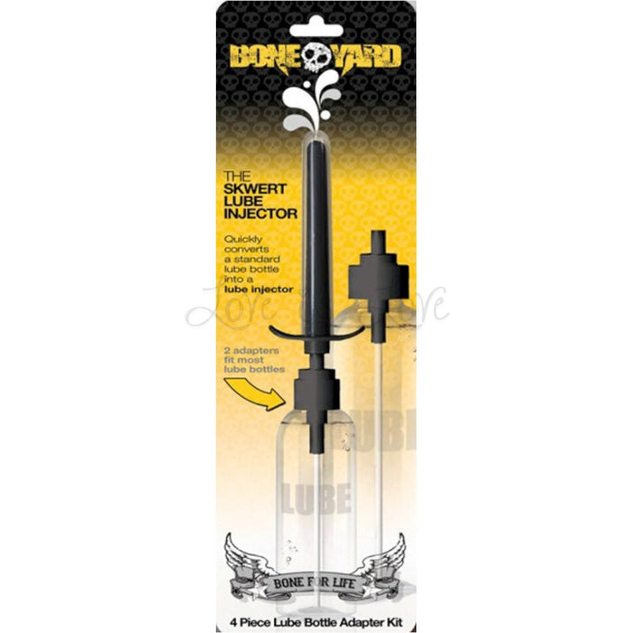 Boneyard Lube Injector 4 Piece Lube Bottle Adapter Kit