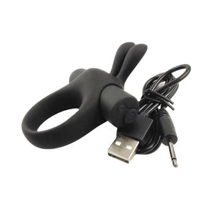 Bunny Vibrating Cock Ring with Rechargeable Bullet Cock Rings - Vibrating Cock Rings Buy in Singapore LoveisLove U4Ria
