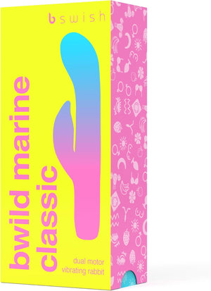 B Swish Bwild Classic Marine Rabbit Vibrator Guava