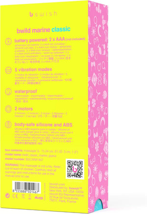B Swish Bwild Classic Marine Rabbit Vibrator Guava