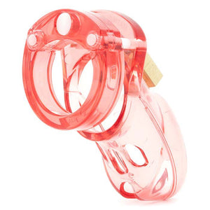 CB-X CB-3000 Male Chastity Cock Cage Kit 3 Inch Black or Pink or Red