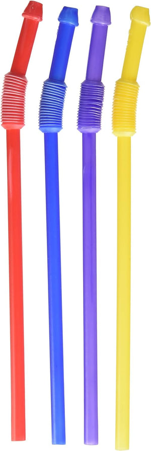 CalExotics Peni Flexi Party Straws, 4 Bendable Straws Buy in Singapore LoveisLove U4Ria