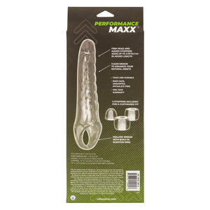 CalExotics Performance Maxx Clear Ridged Extension Set For Him - Penis Extension  Buy in Singapore LoveisLove U4Ria