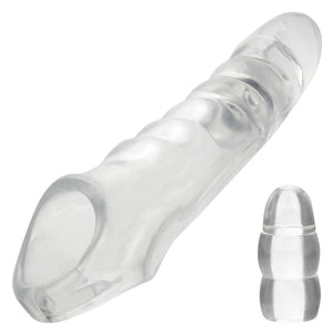 CalExotics Performance Maxx Clear Ridged Extension Set For Him - Penis Extension  Buy in Singapore LoveisLove U4Ria