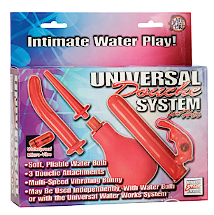 California Exotics Universal Douche System For Her [Clearance*]