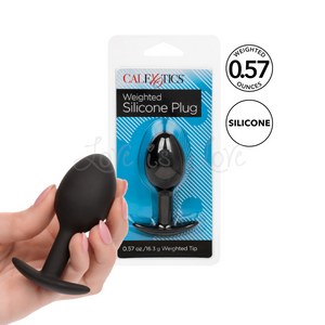 CalExotics Weighted Silicone Plug (16.3 g Weighted Tip) Anal - Anal Probes & Tools Buy in Singapore LoveisLove U4Ria