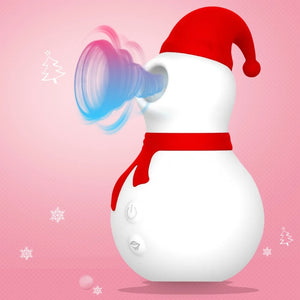 Christmas Snowman Clitoral Suction Masturbator For Her - Clitoral Suction Buy Sex Toys in Singapore LoveisLove U4Ria