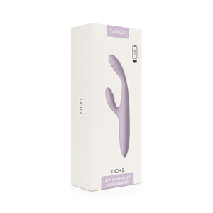 Svakom Cici+ 2 App-Controlled Slim Rabbit Vibrator Buy in Singapore LoveisLove U4Ria